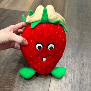 1988 Del Monte Promo Vintage Strawberry Plush Stuffed Country Yumkin